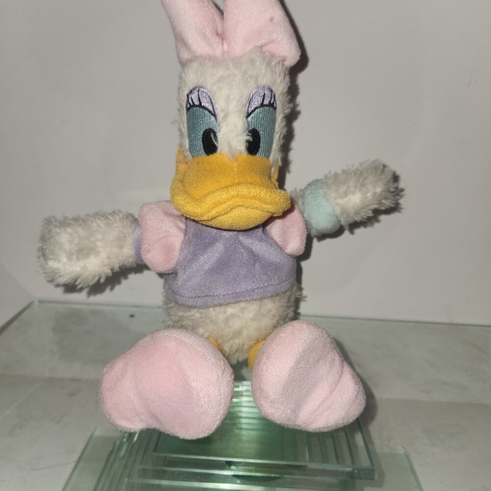 Disney Store Daisy Duck Plush with Bean Bag Bottom